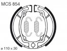 Brake shoes LUCAS MCS 854